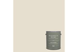 KILZ Magnolia Home by Joanna Gaines Classic Interior Wall, Ceiling, Trim Paint and Primer, Semi Gloss Finish, 1 Gallon - CASTLE CREAM
