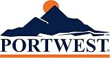 Portwest RT46 Hi Vis Orange Rail Work Trousers Small Poly Cotton Water view 3