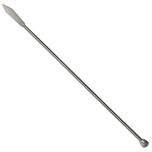 OESS Micro Lab Scoop Reagent Laboratory Mixing Spatula 22cm Long Sampling Spoon Stainless Steel Pack 4Pcs - Thumbnail 5