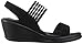 Skechers Cali Women's Rumblers-Sci-Fi Wedge Sandal, Black, 11 W US