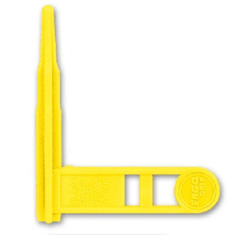 ACK, LLC Ergo Grip Safety Chamber Flag (Yellow, Set of 3)