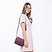 LOVEVOOK Women Purses and Handbags Chic Crossbody Bag Hobo 3pcs Large Capacity Deep Plum