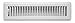 Accord ABFRWH212 Floor Register with Louvered Design, 2-Inch x 12-Inch, White