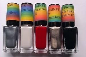 MC PAINTS Paint For Toyota Dark Flint Grey 1E0 Touch Up Brush Scratch Chip