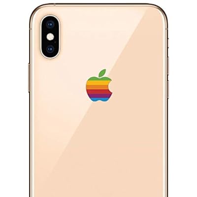 Retro Apple Rainbow iPhone Xs Max Decal Sticker Jamaica | Ubuy