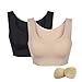 BAIXITE Yoga Bra Daily Seamless Ultra Breathable Bra Camisole Sleep Zero Feel Underwear