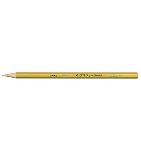 Giotto Supermina Coloured Pencils - Set of 12 Yellow Ocra