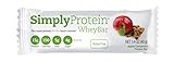 SimplyProtein Whey Bar, Apple Cinnamon, Gluten-Free - (1.4 oz, Pack of 12)