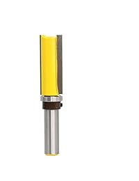 Promisy brocas rectas para enrutador de madera, juego de vástago de 1 4 pulgadas para brocas de cincel para carpintería (4 unidades)