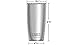 YETI Rambler 20 oz Tumbler, Stainless Steel, Vacuum Insulated with MagSlider Lid, Olive Green