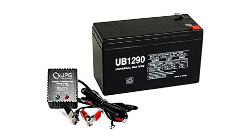 Universal Power Group 12V 9AH Replaces Battery Lowrance X-4 Pro Fishfinder + 12V 1Amp Charger