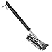 Hoctor BBQ Cleaner Accessories for Cleaning Charbroil, Gas, Green Egg or Weber Grills-Stainless Steel Scraper and Wire Brush with Plastic Handle-Safe Tools for Barbecue Grates