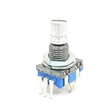360 Degree 20 Detents 5Pin Digital Rotary Encoder Momentary Switch