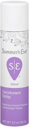 SUMMER'S EVE Ultra Feminine Deodorant Spray-2 oz (Quantity of 5)