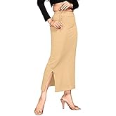 ALYNE Blended Saree Shapewear Petticoat for Women, Women's Blended FullElastic with Drawstring Saree Shapewear