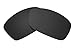 Littlebird4 1.5mm Replacement Sunglasses Lenses Compatible with Oakley Hijinx, Polarized with UV Protection-Black