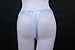 Haian PVC G-String Lace Panties Ladies Briefs Color Transparent Blue (X-Large)