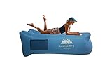 Lounge King Inflatable Lounger Air Sofa Hammock, Portable Water Proof Anti Leaking Design, Ideal Inflatable Couch For Camping Beach Pool Backyard Picnics Music Festivals With Carry Bag And Accessories