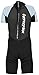 Hyperflex Access Child's and Junior's 2mm Backzip Shorty Wetsuit - Warm, Comfortable Kid's Springsuit with 4-Way Stretch Neoprene and SPF Protection-Adjustable Collar and Flat Lock Construction,Light