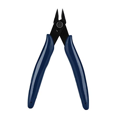Makeupstore Electrical Wire Cable Cutter, New Durable Cutting Plier Side Snips Flush Pliers and Professional All Purpose Cutter Tool. (Dark Blue)