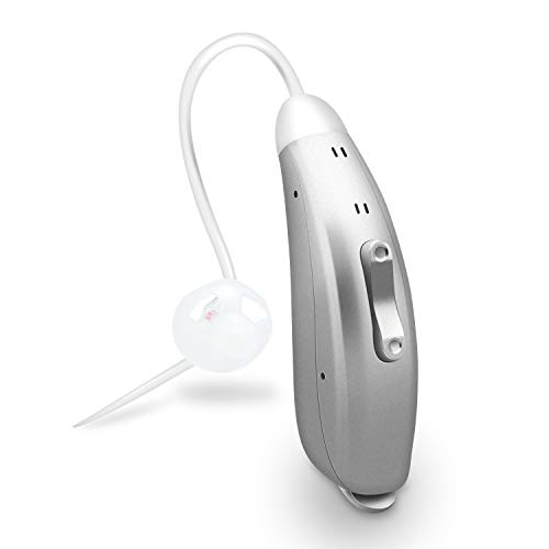 LAIWEN No Whistle Hearing Amplifier for Adults Open-Fit Fit Both Ears Noise Reduction BTE Personal Sound Amplifier
