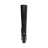 Steve-Madden-Womens-Fenix-Leather-Pointed-Toe-Knee-High-Black-Croco-Size-75