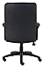 Boss Office Products Caressoft Executive Mid Back Chair in Black