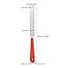 Guitar Fret Crowning Luthier File Stainless Steel Narrow Dual Cutting Edge Tool Set of 2