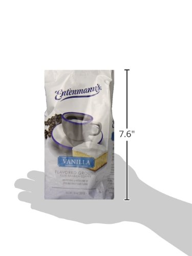 ENTENMANN’S GROUND COFFEE, VANILLA FLAVOR, 10-OUNCE