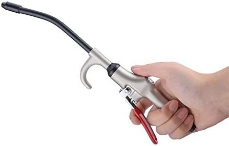 12-inch Long Air Duster Compressor Dust Removing Gun Blower Rubber Nozzle