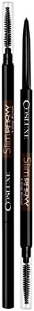Cosluxe Cosmetics Waterproof Eyebrow Pencil with Brush #02 Deep Brown