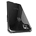 amCase iPhone 11 Pro Max (6.5'') Clear Case, Hybrid Shock Absorbing TPU Frame & Rigid Back Plate Protective Case for iPhone 11 Pro Max (2019) - Clear