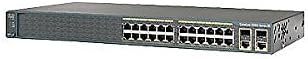 Cisco Catalyst 2960-Plus 24PC-L 24-Port Fast Ethernet Switch WS-C2960+24PC-L with Console Cable by Visipax