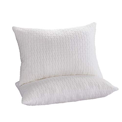 Bioeartha Memory Foam Pillows for Sleeping 2 Pack, Standard Size