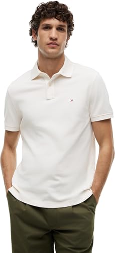 Herren Poloshirt Kurzarm Core 1985 Regular Fit, Elfenbein (Ivory Petal), M
