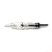 Tiikii Permanent Makeup Cartridge Needles 5RL Sterilized Disposable Eyebrow Tattoo Needle for Nouveau Rotary Machine Gun 10PCS