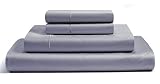 CHATEAU HOME COLLECTION 800-Thread-Count Egyptian Cotton Deep Pocket Sateen Weave Full Sheet Set
