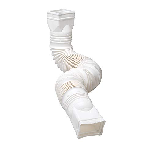 FlexDrain 85010 Downspout Extension, White Pricepulse