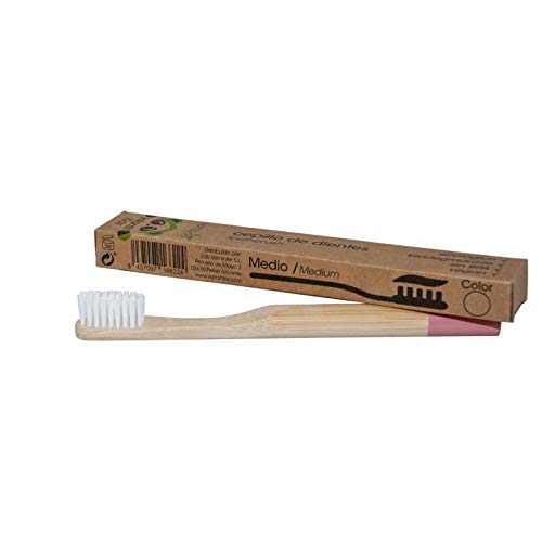 Children's Bamboo Brush Medium Orange 100 ml
