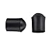 Vbestlife Double Bass Endpin Rubber Tip Stopper, Set of 2 Upright Bass Parts Replacement Rubber Tip for Double Bass End Pin Protector Black
