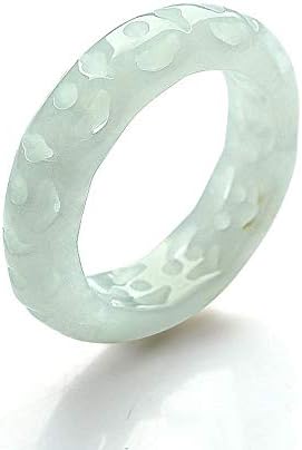 Myzixuan Natural jade Ring men and women jade Ring Men's and women's gifts