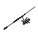 Lew's American Hero Spinning Reel and Fishing Rod Combo, IM6 Graphite Blank Fishing Rod, Right or Left-Hand Retrieve, Split Grip EVA Handle