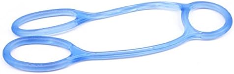 High Elastic Silica Gel Puller Multi-functional Household Pull Rope Male Lady Fitness Yoga Trainer (Blue)