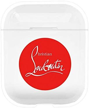 Apple Airpod (1&2) Case 2020 Case Hard Plastic Full Protector High Fashion Brands For Teens Boys Girls Fashion Clear Case Shockproof Designer Protective Cover Compatible with Wireless Charging