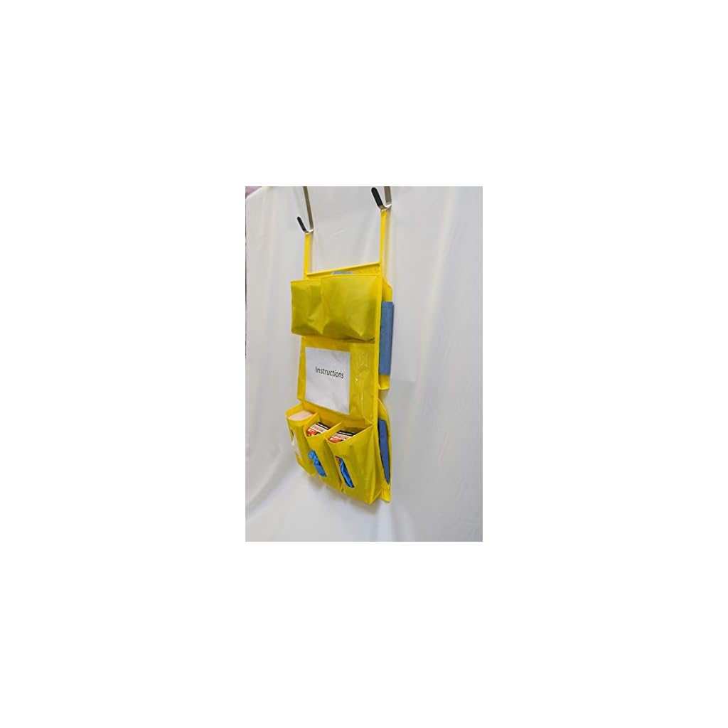 Personal Protective Equipment (PPE) Isolation Door Caddy, Nylon Oxford
