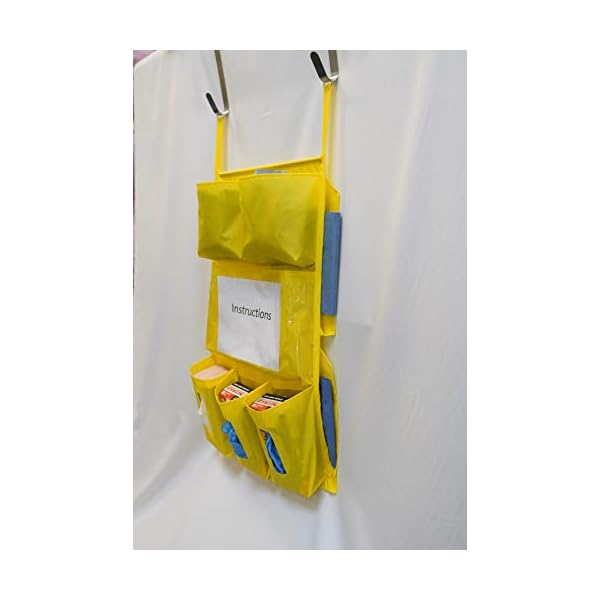Personal Protective Equipment (PPE) Isolation Door Caddy, Nylon Oxford