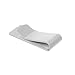 BKID Portability Money Credit Card Clip Stainless Steel Silver Clip Durable Metal Pocket Holder