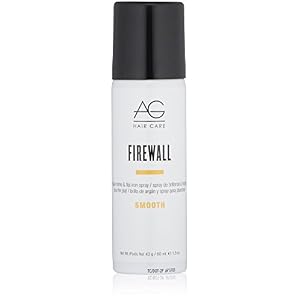 AG Hair Smooth Firewall Argan Shine & Flat Iron Spray, 1.5 oz