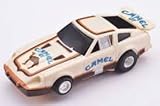 TYCO HO Scale 440x2 Camel Datsun 280ZX - beige Slot Car (15009B)