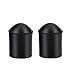 Vbestlife Double Bass Endpin Rubber Tip Stopper, Set of 2 Upright Bass Parts Replacement Rubber Tip for Double Bass End Pin Protector Black